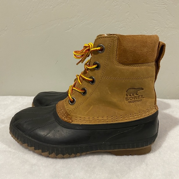 Sorel Cheyanne II Lace Waterproof Snow Boots Women US 5 (like 6.5) EU 37 CM 23 - Picture 1 of 12